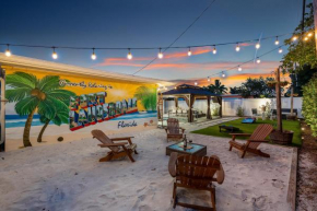 Backyard Oasis 3br/2ba - Beach, Outdoor Shower, Gazebo w/ TV, Grill, & Games